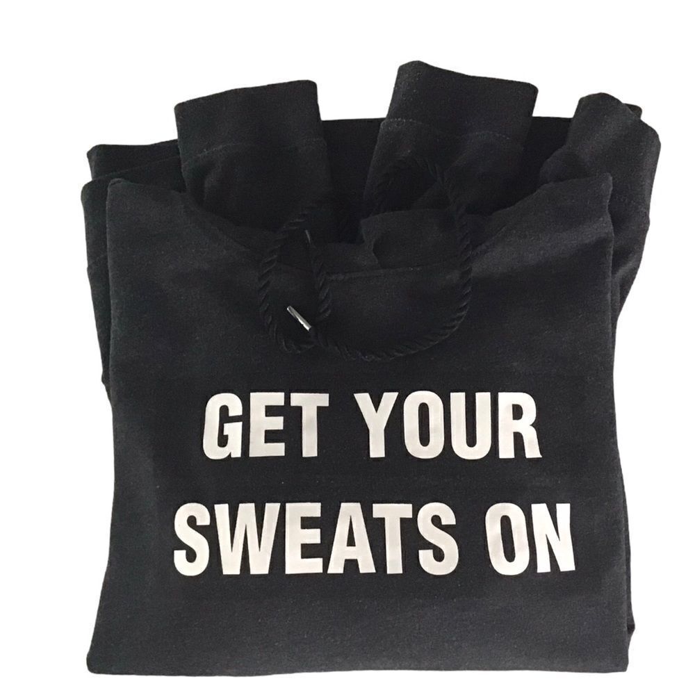 Champion “Get Your Sweats On” Pullover Hoodie Sweatshirt